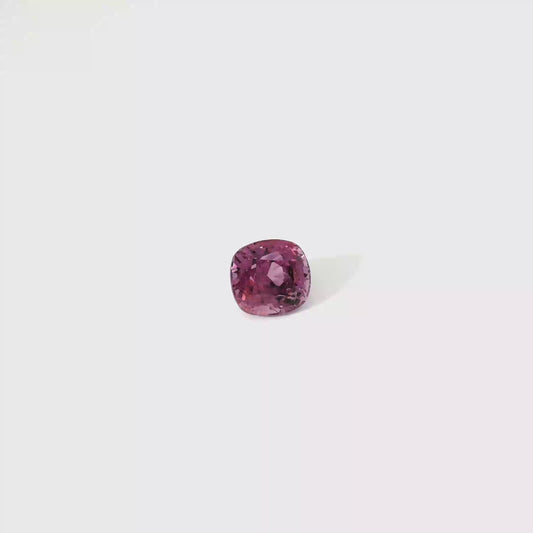 3.13卡紫尖晶石 / 3.13ct SPINEL Cushion Cut Burma Purple No Heat