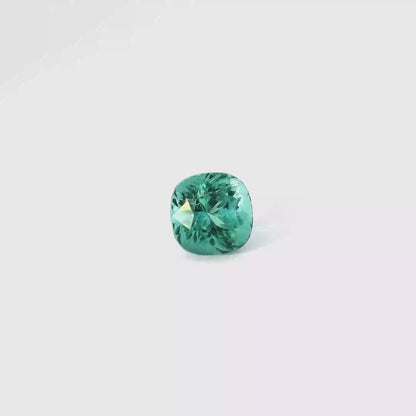 5.711卡阿富汗藍碧璽 / 5.711ct TOURMALINE Cushion Cut Seafoam