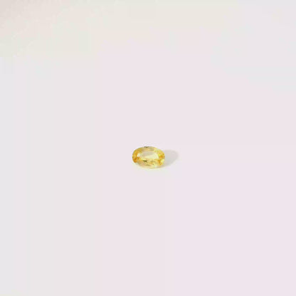 0.539卡帝王托帕石 / 0.539ct IMPERIAL TOPAZ Oval Cut Yellow