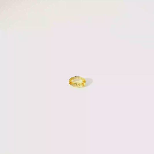 0.539卡帝王托帕石 / 0.539ct IMPERIAL TOPAZ Oval Cut Yellow