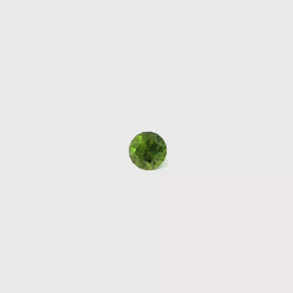 1.21卡巴基斯坦鉻榍石 / 1.21ct CHROME SPHENE Round Cut