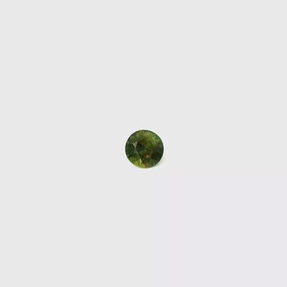 1.15卡巴基斯坦鉻榍石 / 1.15ct CHROME SPHENE Round Cut