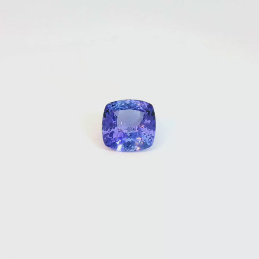 5.14卡墊型藍紫色坦桑石 / 5.14ct Tanzianite Cushion-cut