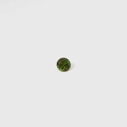 0.70卡巴基斯坦鉻榍石 / 0.70ct CHROME SPHENE Round Cut