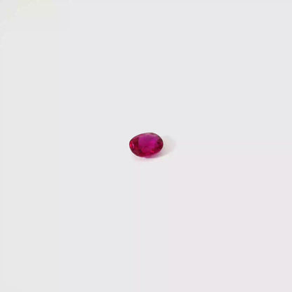 1.01卡紅寶石 / 1.01ct RUBY Oval cut No Heat Pigeon’s Blood