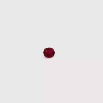 1.062卡紅寶石 / 1.062ct RUBY Oval Cut No Heat