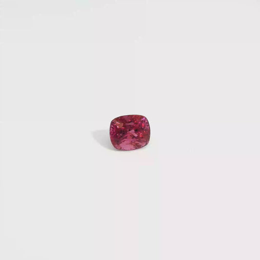 3.16卡粉紅尖晶石 / 3.16ct PINK SPINEL Cushion Cut Burma No Heat