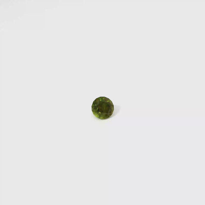 0.88卡巴基斯坦鉻榍石 / 0.88ct CHROME SPHENE Round Cut