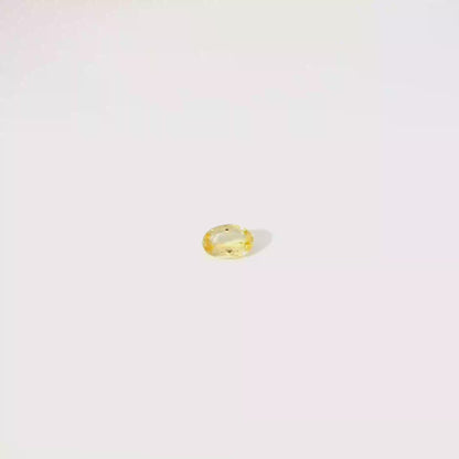 0.496卡帝王托帕石 / 0.496ct IMPERIAL TOPAZ Oval Cut Yellow