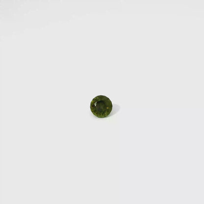 0.81卡巴基斯坦鉻榍石 / 0.81ct CHROME SPHENE Round Cut