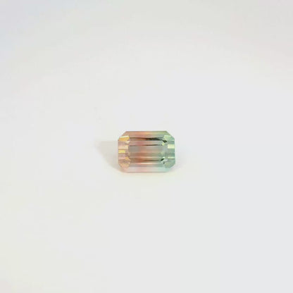 3.75卡西瓜碧璽 / 3.75 ct PARTY TOURMALINE Emerald Cut