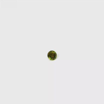 0.62卡巴基斯坦鉻榍石 / 0.62ct CHROME SPHENE Round Cut