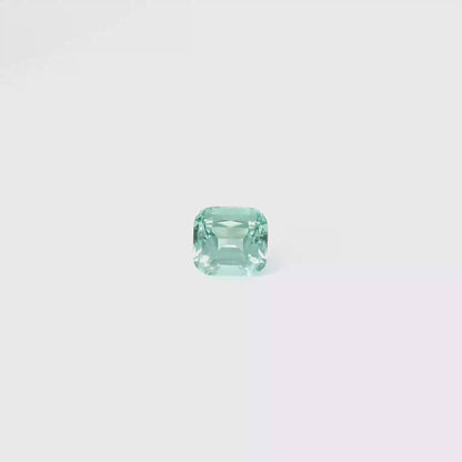 2.658卡湖水綠色碧璽 / 2.658ct TOURMALINE Seafoam green Cushion Cut