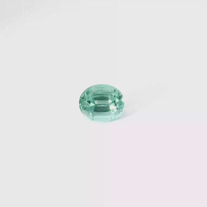 3.915卡湖水綠色碧璽 / 3.915ct TOURMALINE Seafoam green Oval Cut
