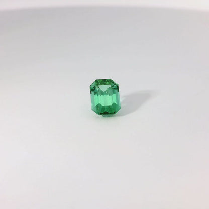 1.703卡藍色碧璽 / 1.703ct Greenish Blue Tourmaline Emerald Cut