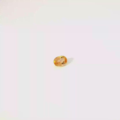 0.965卡帝王托帕石 / 0.965ct IMPERIAL TOPAZ Oval Cut Gold