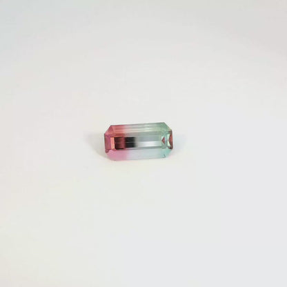 3.65卡西瓜碧璽 / 3.65 ct PARTY TOURMALINE Emerald Cut