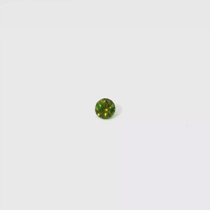 0.63卡巴基斯坦鉻榍石 / 0.63ct CHROME SPHENE Round Cut